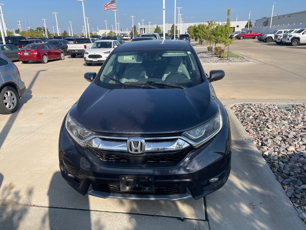 Used 2017 Honda CR-V EX-L with VIN 5J6RW2H88HL017631 for sale in Fargo, ND