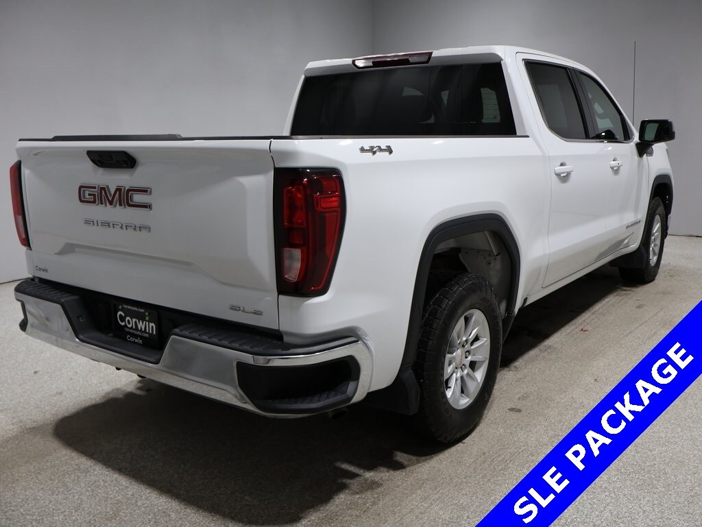 Used 2023 GMC Sierra 1500 SLE with VIN 1GTUUBED1PZ188837 for sale in Fargo, ND