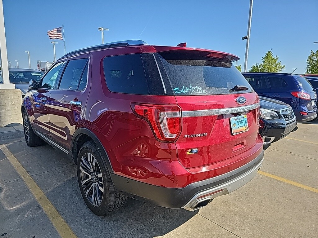 Used 2017 Ford Explorer Platinum with VIN 1FM5K8HT1HGD23842 for sale in Fargo, ND