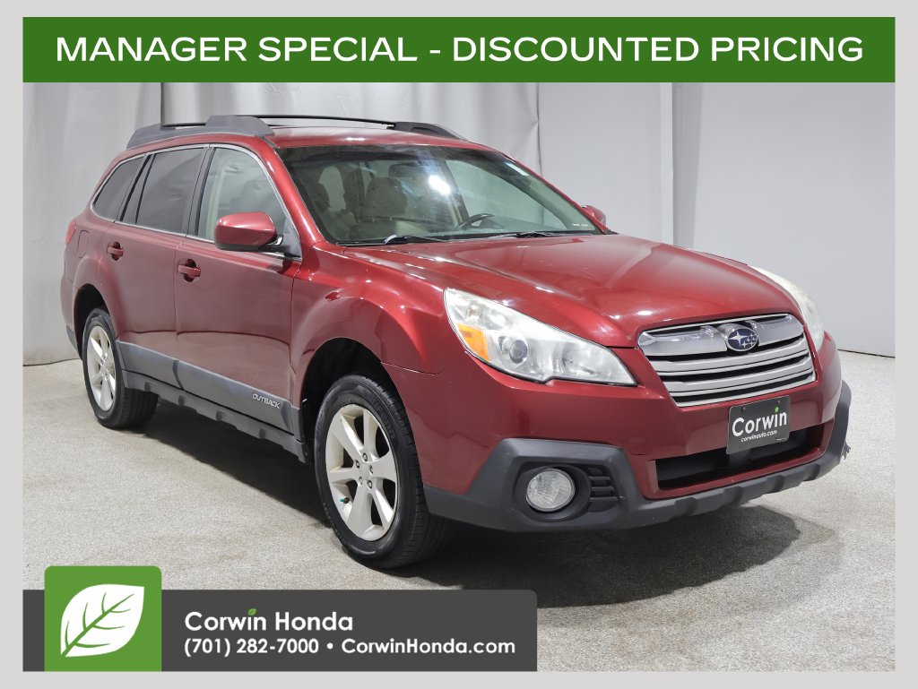 Used 2013 Subaru Outback Premium with VIN 4S4BRBCC5D3251774 for sale in Fargo, ND