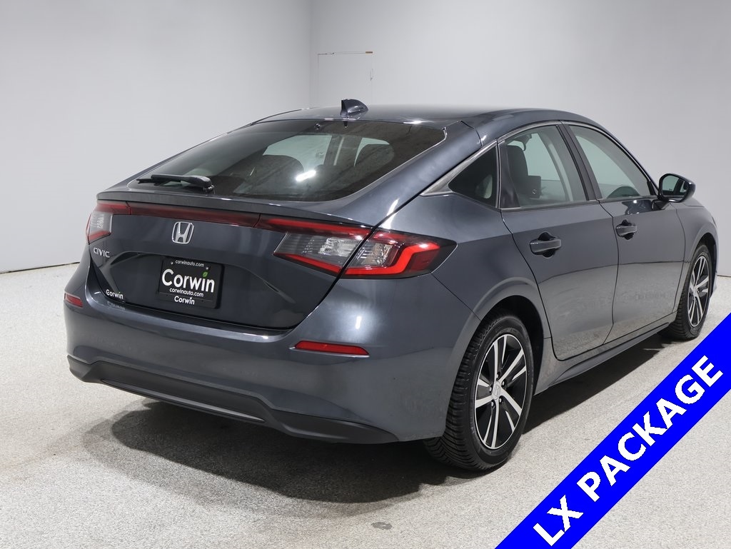 Certified 2023 Honda Civic Hatchback LX with VIN 19XFL2H55PE021876 for sale in Fargo, ND