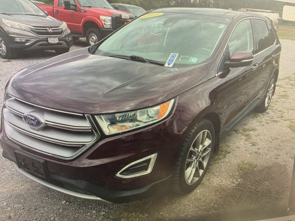 Used 2018 Ford Edge Titanium with VIN 2FMPK4K81JBC35960 for sale in Fargo, ND