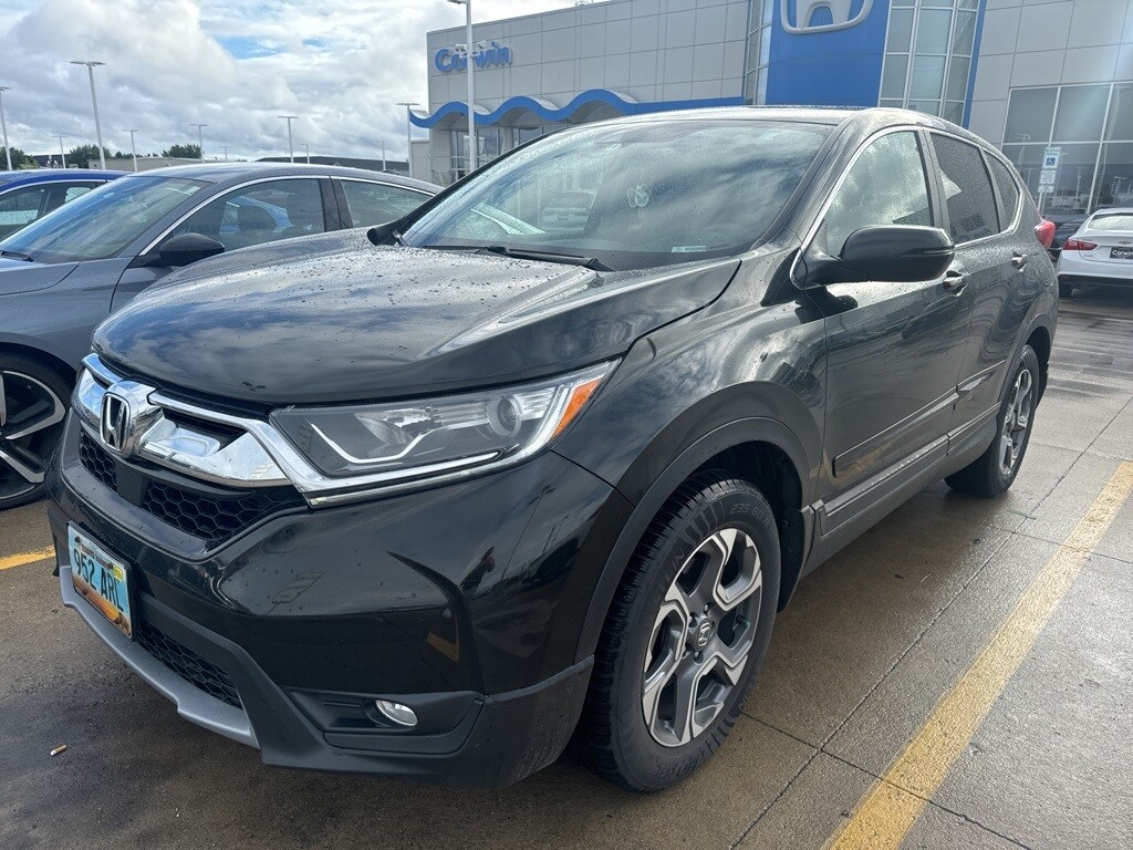 Used 2017 Honda CR-V EX-L with VIN 5J6RW2H88HL003454 for sale in Fargo, ND