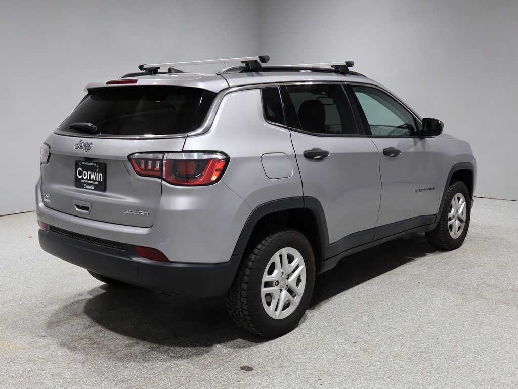 Used 2019 Jeep Compass Sport with VIN 3C4NJDAB1KT768067 for sale in Fargo, ND