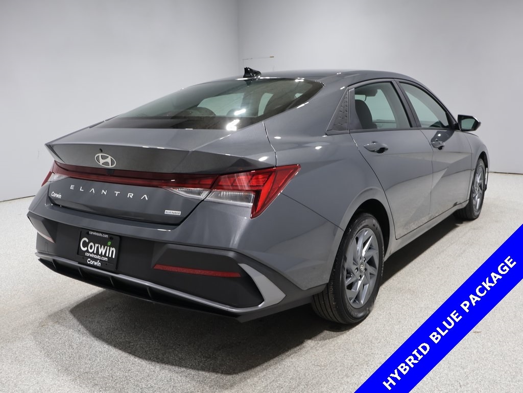 Used 2024 Hyundai Elantra Blue with VIN KMHLM4DJ6RU102965 for sale in Fargo, ND