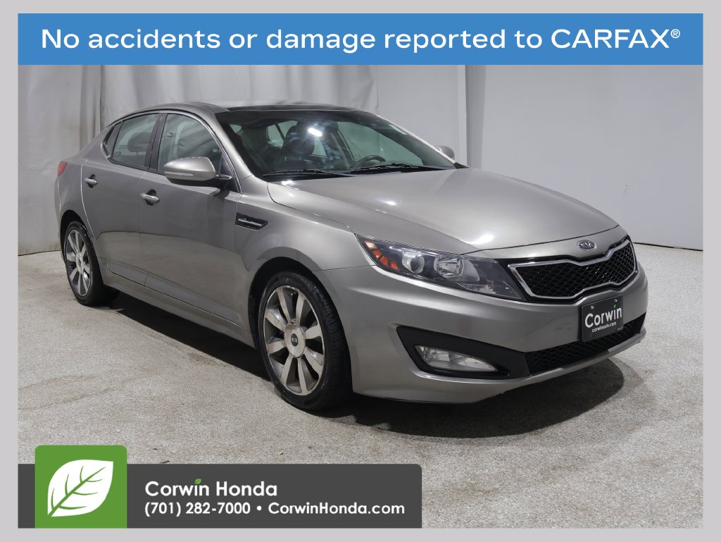 Used 2012 Kia Optima SX with VIN 5XXGR4A60CG018788 for sale in Fargo, ND