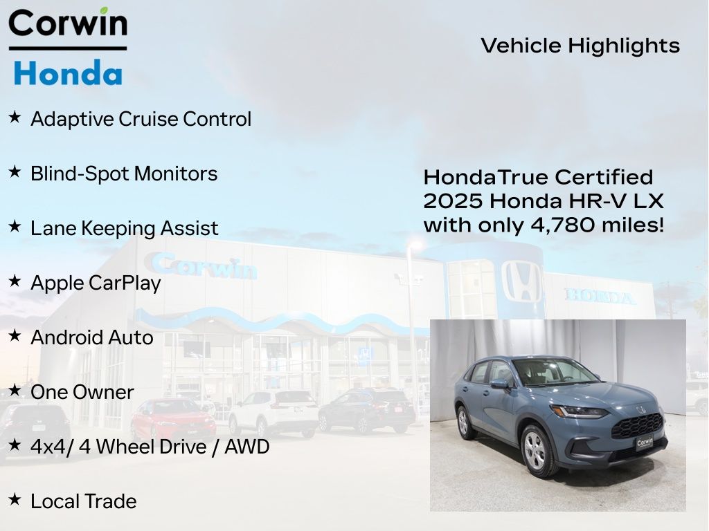 2025 Honda HR-V LX - Photo 9