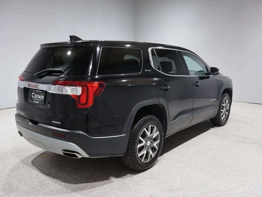 Used 2023 GMC Acadia SLE with VIN 1GKKNRL47PZ105402 for sale in Fargo, ND