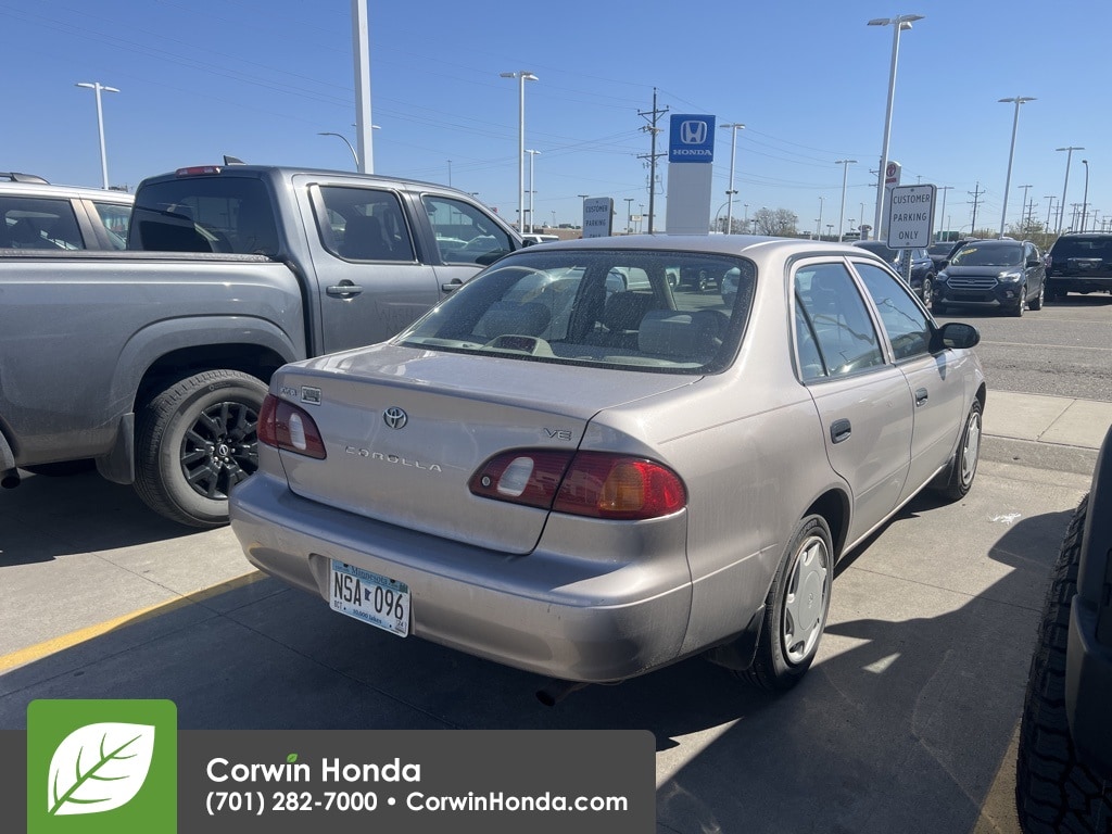 Used 2000 Toyota Corolla VE with VIN 2T1BR12EXYC347043 for sale in Fargo, ND