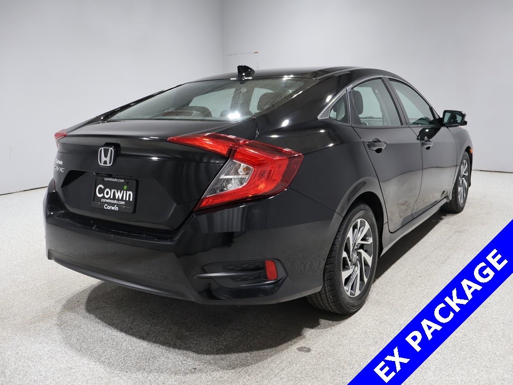 Used 2018 Honda Civic EX with VIN 2HGFC2F71JH520854 for sale in Fargo, ND