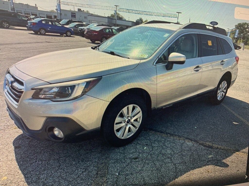 Used 2019 Subaru Outback Premium with VIN 4S4BSAFC5K3229443 for sale in Fargo, ND