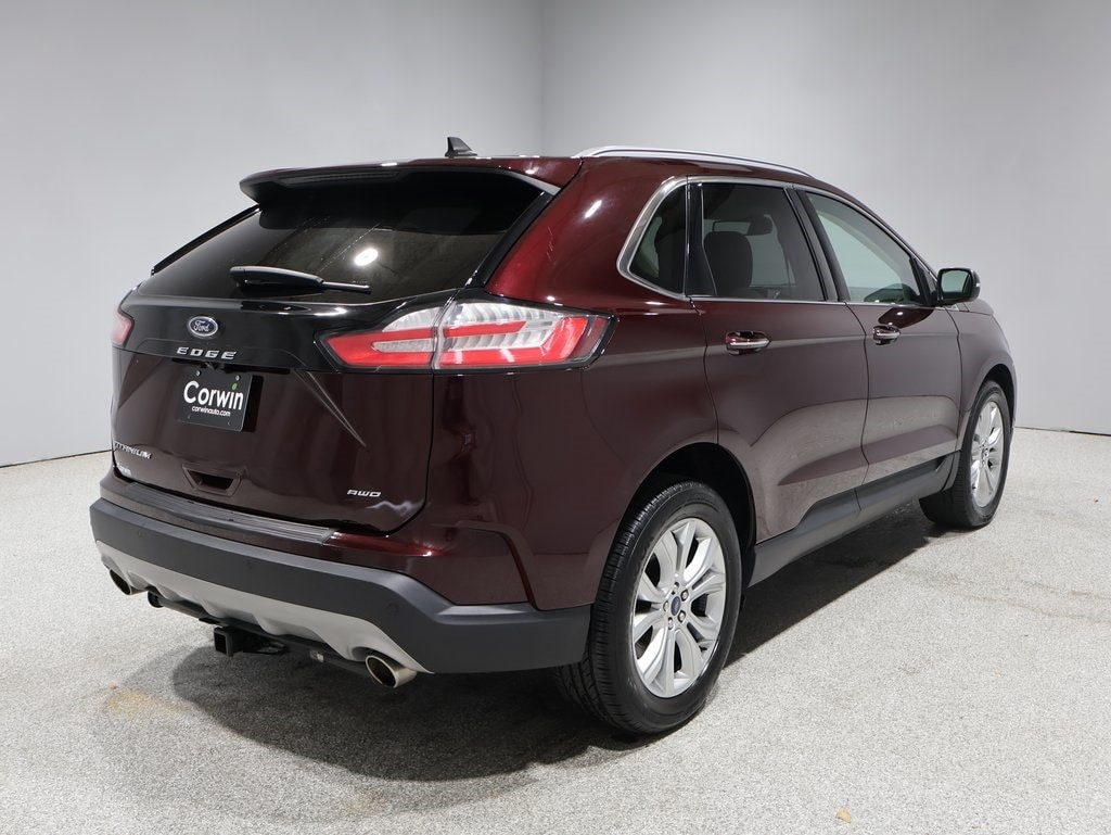 Used 2021 Ford Edge Titanium with VIN 2FMPK4K99MBA61522 for sale in Fargo, ND