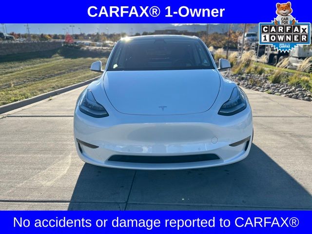 Used 2022 Tesla Model Y Long Range with VIN 7SAYGDEE1NF321289 for sale in Colorado Springs, CO