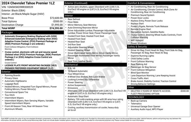 2024 Chevrolet Tahoe Premier - Photo 32