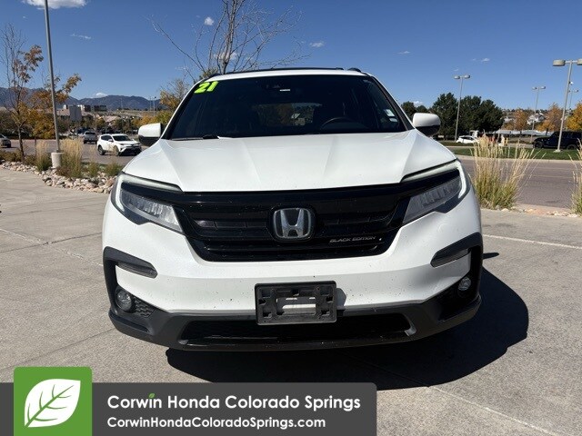 2021 Honda Pilot Black Edition photo 2