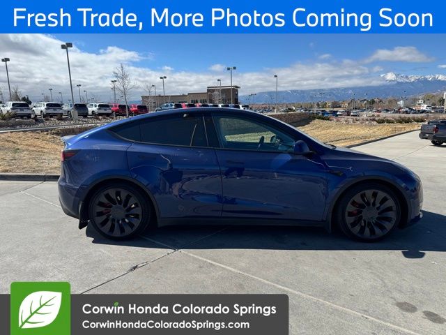 Used 2023 Tesla Model Y Performance with VIN 7SAYGDEF1PF740044 for sale in Colorado Springs, CO