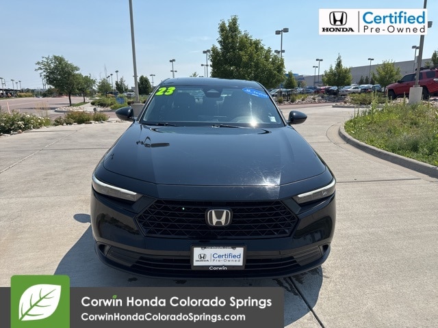 Certified 2023 Honda Accord Hybrid Sport with VIN 1HGCY2F59PA040104 for sale in Northfield, Minnesota