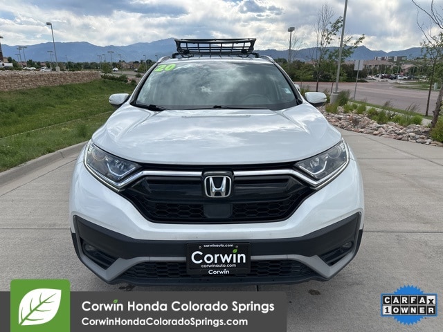 Certified 2020 Honda CR-V EX-L with VIN 2HKRW2H87LH649636 for sale in Colorado Springs, CO