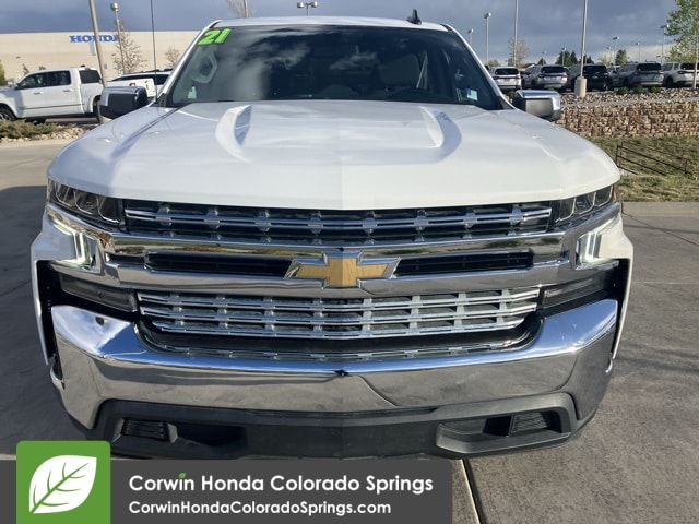 Used 2021 Chevrolet Silverado 1500 LT with VIN 3GCPWCEK4MG291631 for sale in Colorado Springs, CO