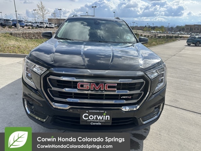 Used 2023 GMC Terrain AT4 with VIN 3GKALYEG5PL244700 for sale in Colorado Springs, CO