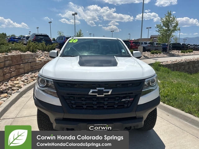 Used 2020 Chevrolet Colorado ZR2 with VIN 1GCGTEEN6L1235136 for sale in Colorado Springs, CO