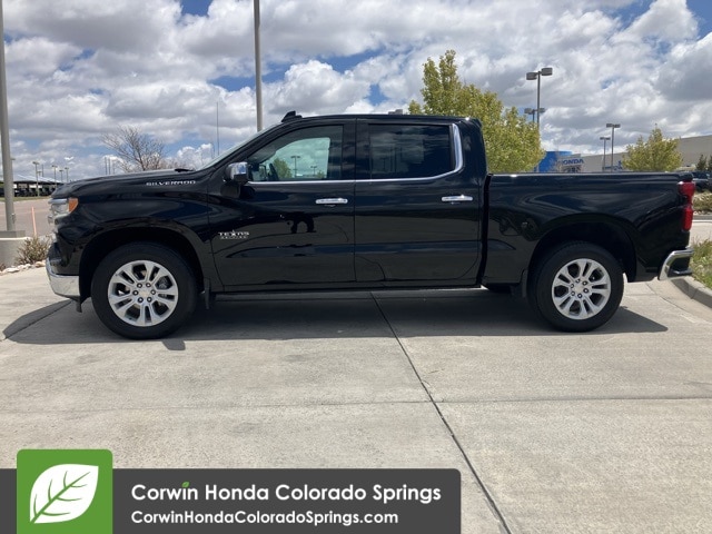 Used 2022 Chevrolet Silverado 1500 LTZ with VIN 2GCPAEED9N1511805 for sale in Colorado Springs, CO