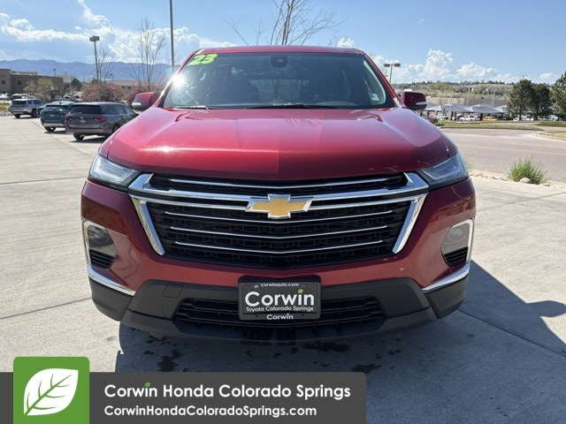 Used 2023 Chevrolet Traverse 1LT with VIN 1GNEVGKW4PJ172481 for sale in Colorado Springs, CO