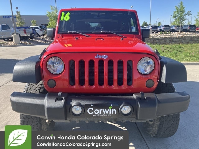 Used 2016 Jeep Wrangler Sport S with VIN 1C4AJWAGXGL244330 for sale in Colorado Springs, CO