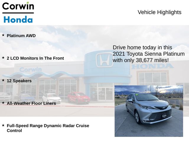 2021 Toyota Sienna Platinum - Photo 6