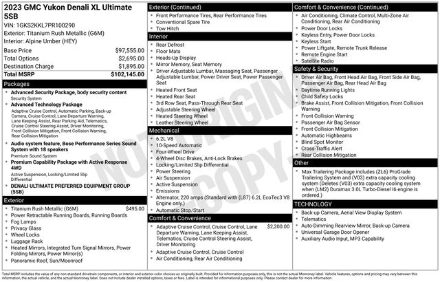 2023 GMC Yukon XL Denali Ultimate - Photo 35