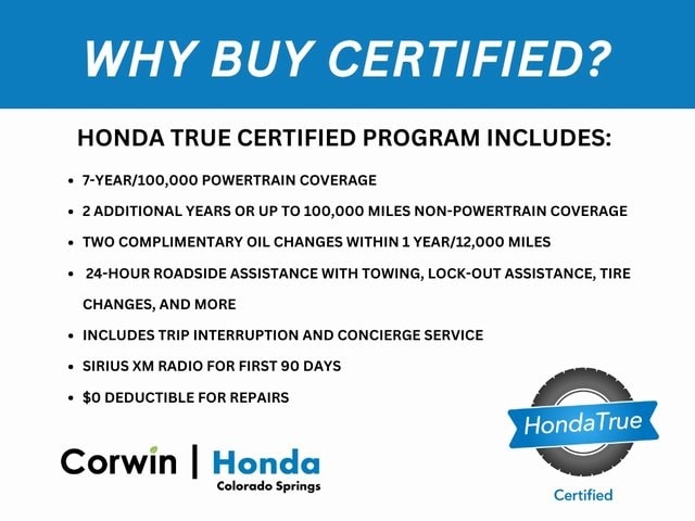 Certified 2024 Honda Prologue Elite with VIN 3GPKHZRJ6RS521911 for sale in Colorado Springs, CO