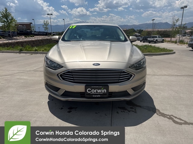 Used 2017 Ford Fusion SE with VIN 3FA6P0H7XHR151422 for sale in Colorado Springs, CO
