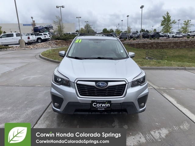 Used 2021 Subaru Forester Premium with VIN JF2SKAJC2MH535504 for sale in Colorado Springs, CO