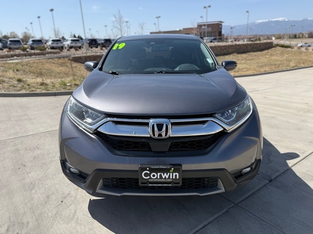 Used 2019 Honda CR-V EX-L with VIN JHLRW2H87KX006743 for sale in Colorado Springs, CO