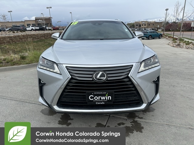 Used 2018 Lexus RX 350 with VIN 2T2BZMCA4JC151422 for sale in Colorado Springs, CO