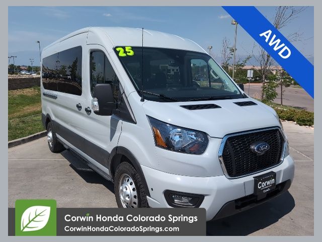 2025 Ford Transit 350 XLT Med Roof Sliding Pass. 148 AWD's photo