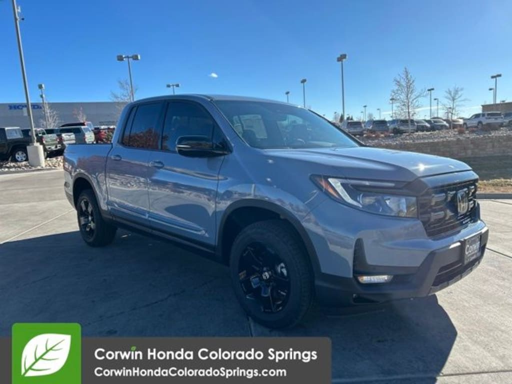 New 2026 Honda Ridgeline Black Edition Truck Crew Cab