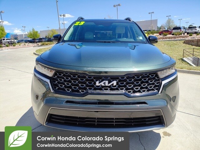 Used 2023 Kia Sorento X-Line S with VIN 5XYRLDLC7PG165222 for sale in Colorado Springs, CO