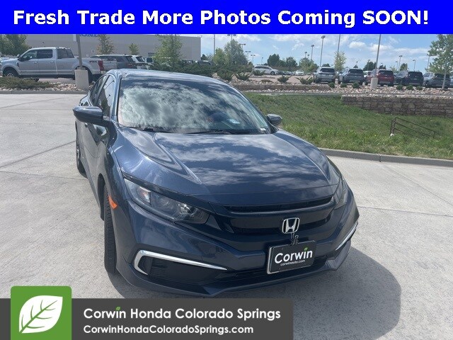 Used 2021 Honda Civic LX with VIN 2HGFC2F61MH543658 for sale in Colorado Springs, CO