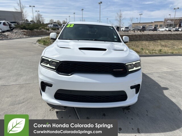 Used 2022 Dodge Durango R/T with VIN 1C4SDJCT7NC227359 for sale in Colorado Springs, CO