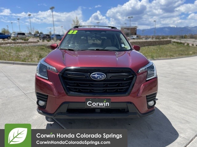 Used 2022 Subaru Forester Premium with VIN JF2SKADC1NH511658 for sale in Colorado Springs, CO