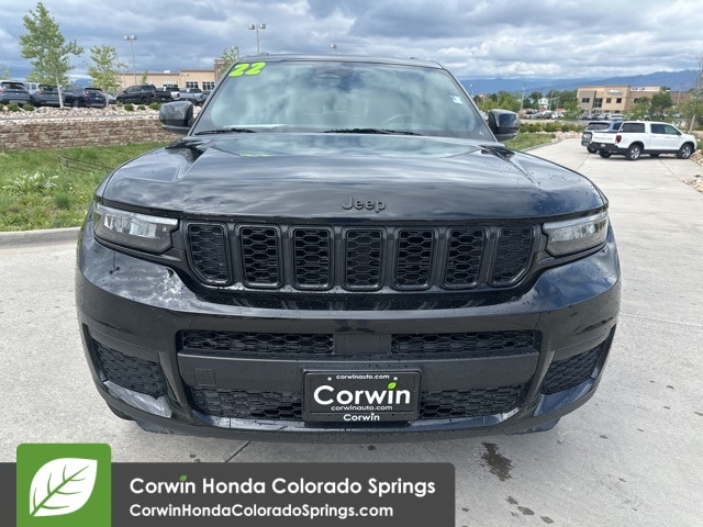 Used 2022 Jeep Grand Cherokee L Altitude with VIN 1C4RJKAG6N8564529 for sale in Colorado Springs, CO