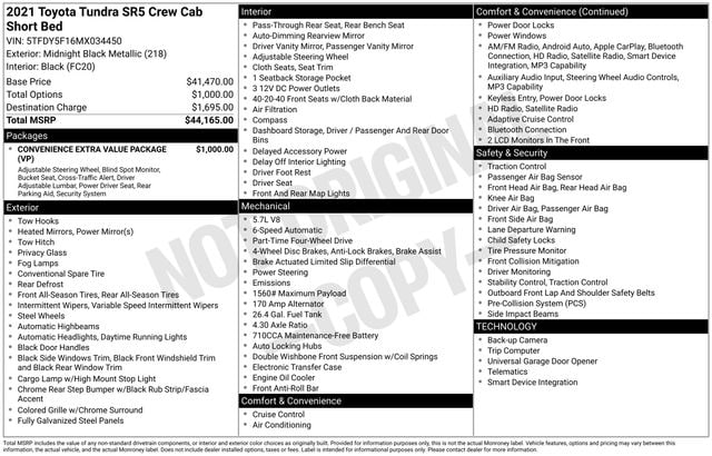 2021 Toyota Tundra SR5 - Photo 35