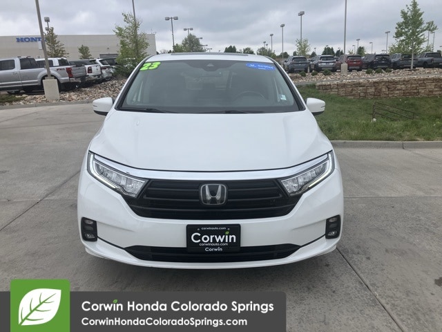 Used 2023 Honda Odyssey EX-L with VIN 5FNRL6H62PB056687 for sale in Colorado Springs, CO