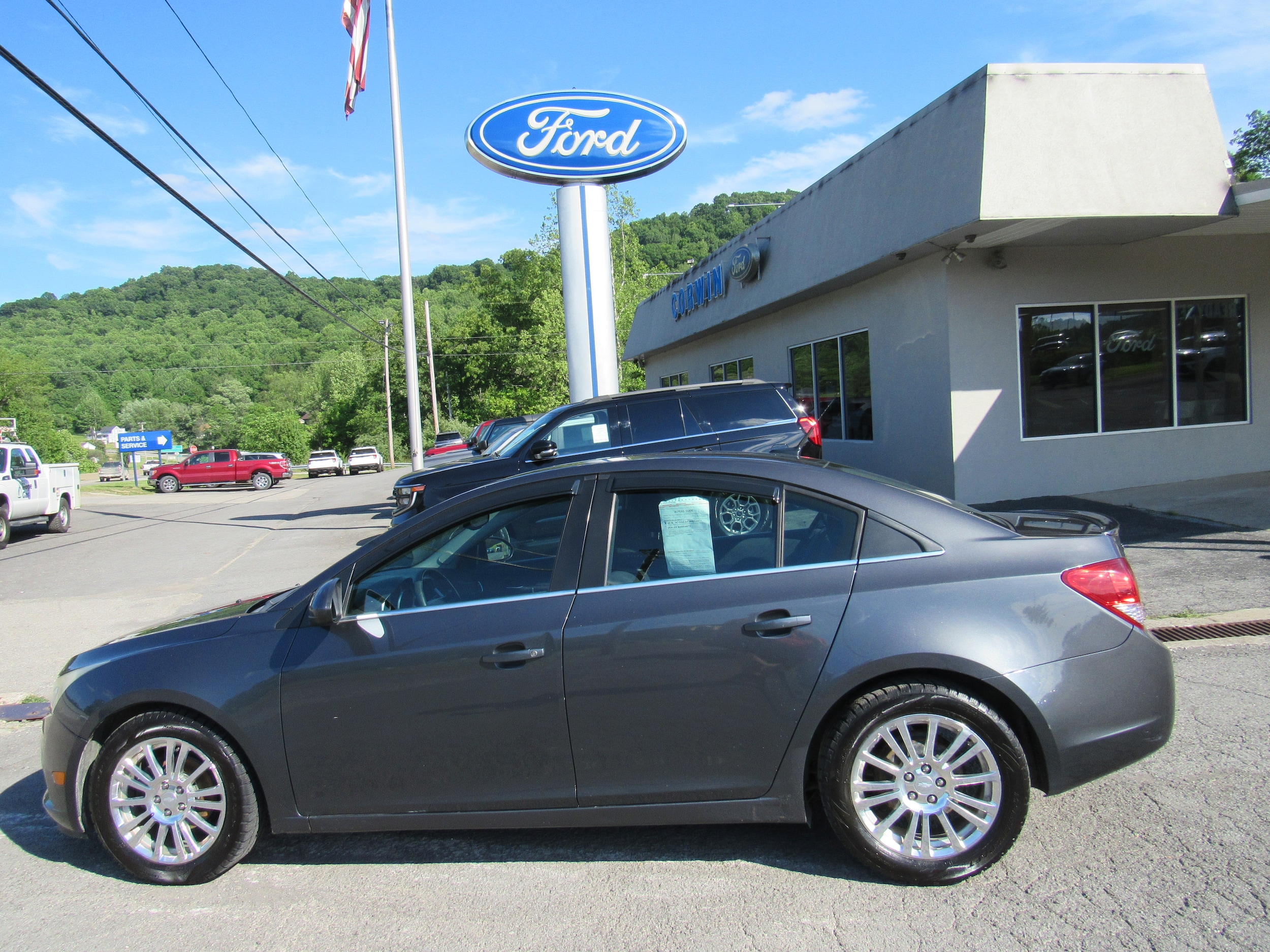 Used 2013 Chevrolet Cruze ECO with VIN 1G1PH5SB4D7137354 for sale in Mannington, WV