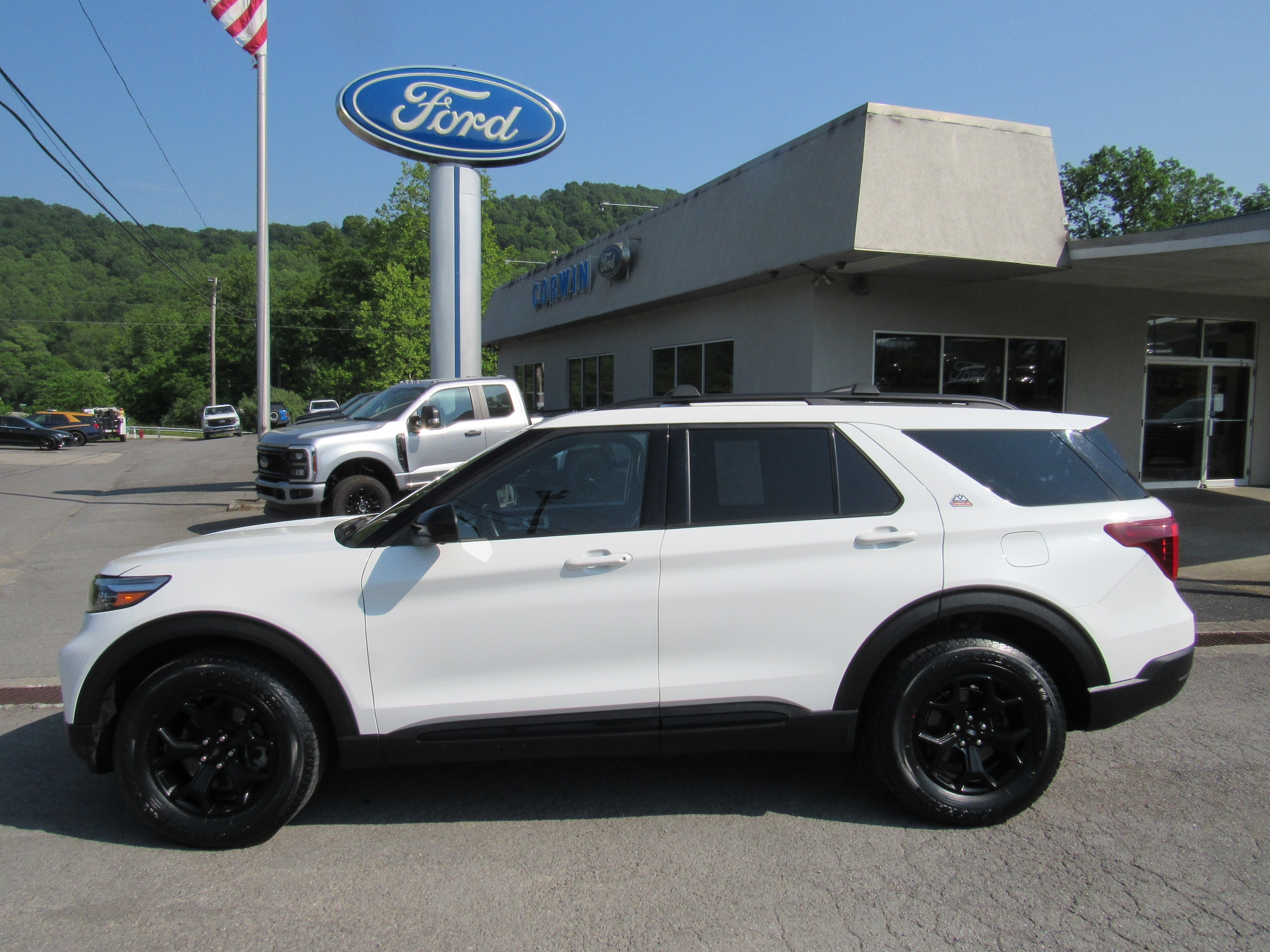 Used 2023 Ford Explorer TIMBERLINE with VIN 1FMSK8JH8PGA11654 for sale in Mannington, WV