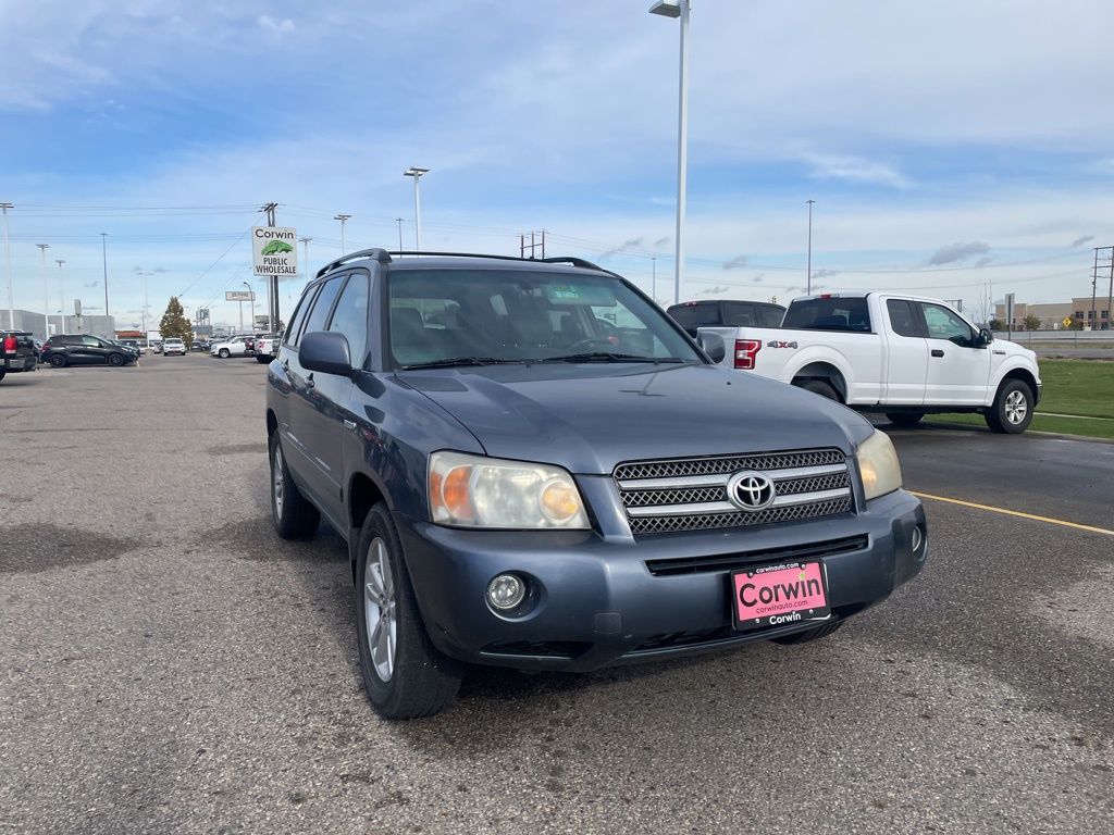 Used 2006 Toyota Highlander Limited Hybrid with VIN JTEEW21A560027092 for sale in Fargo, ND