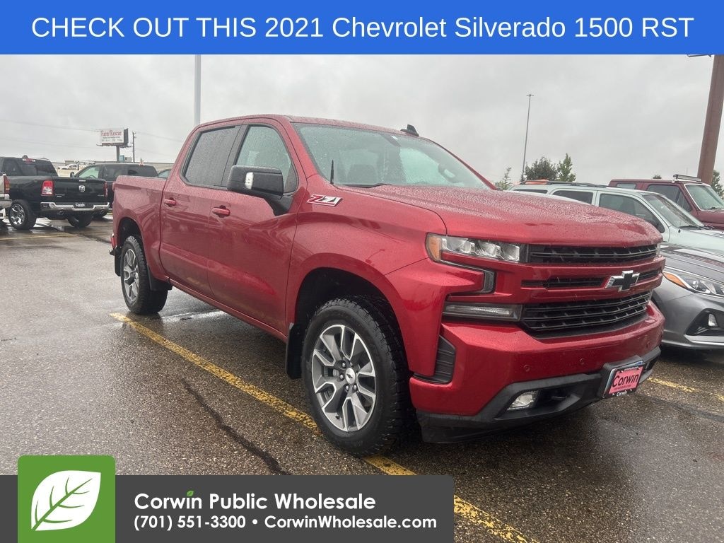 Used 2021 Chevrolet Silverado 1500 RST Truck Crew Cab