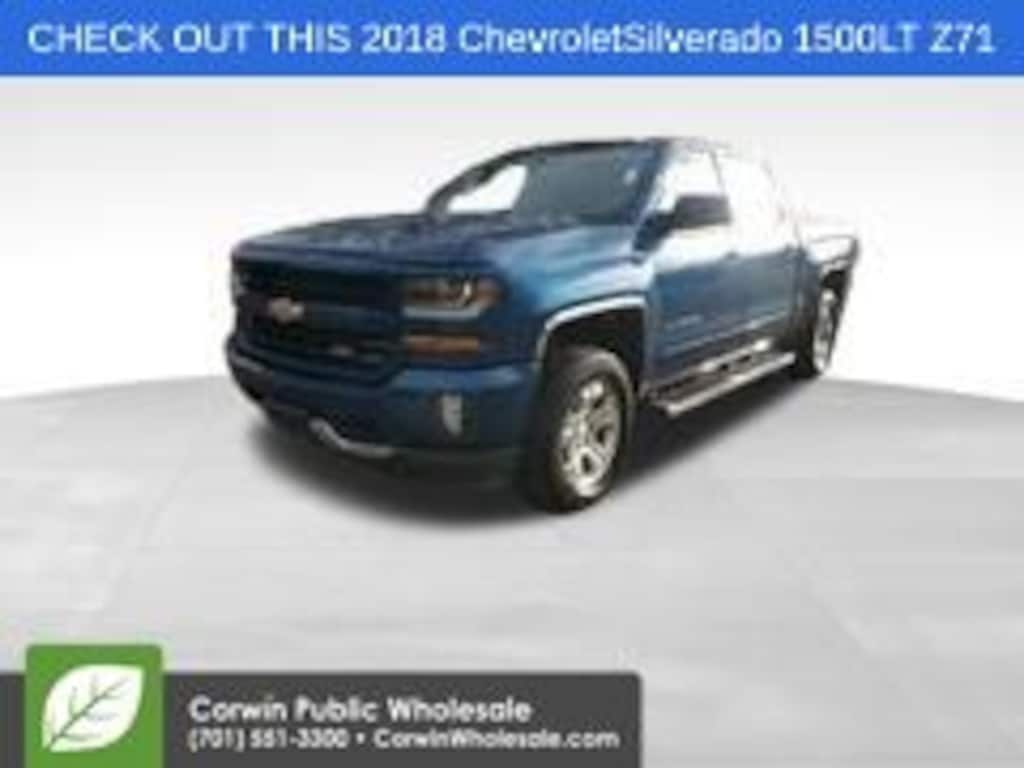 Used 2018 Chevrolet Silverado 1500 LT Truck Crew Cab