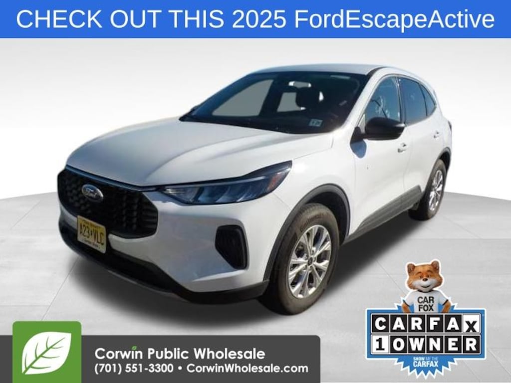 Used 2025 Ford Escape Active SUV